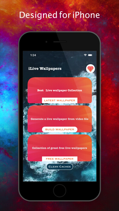 Emulate iPhone app iLive Wallpaper using MyAndroid Emulate iPhone app iLive Wallpaper using MyAndroid