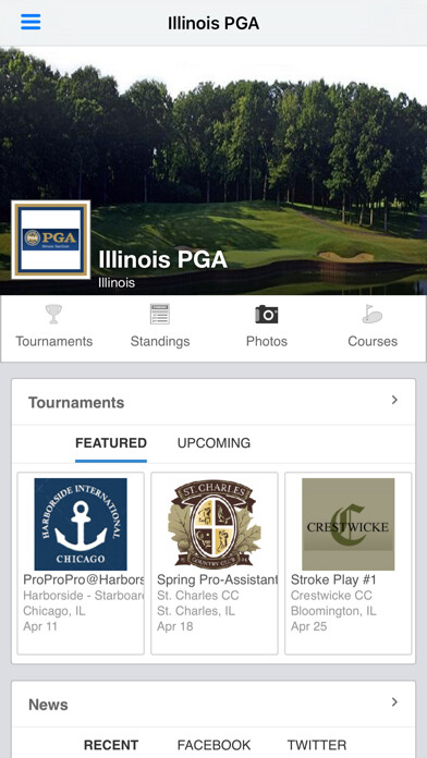 Emulate iPhone app Illinois PGA Section using MyAndroid Emulate iPhone app Illinois PGA Section using MyAndroid