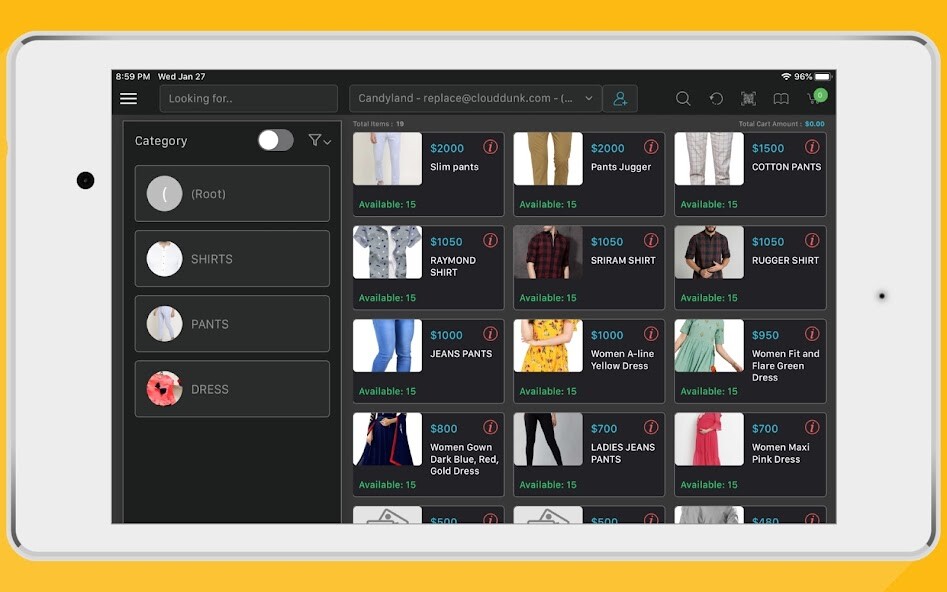 Run android online APK illions POS Tablet from MyAndroid or emulate illions POS Tablet using MyAndroid