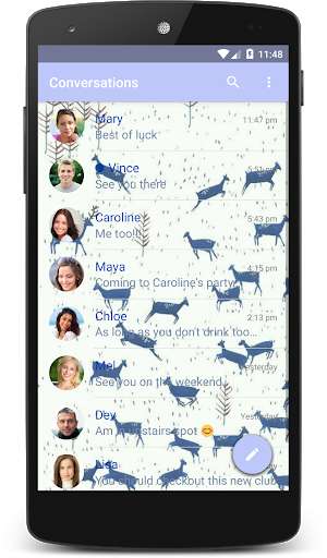Run android online APK Illustrate Deer Theme (chomp) from MyAndroid or emulate Illustrate Deer Theme (chomp) using MyAndroid