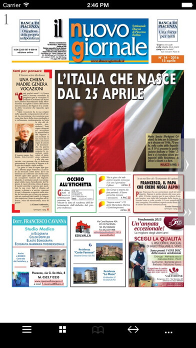Emulate iPhone app Il Nuovo Giornale using MyAndroid Emulate iPhone app Il Nuovo Giornale using MyAndroid
