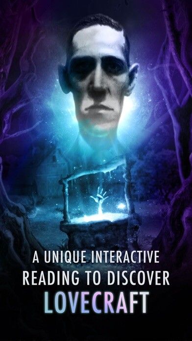 Emulate iPhone app iLovecraft 2 Immersive Reading using MyAndroid