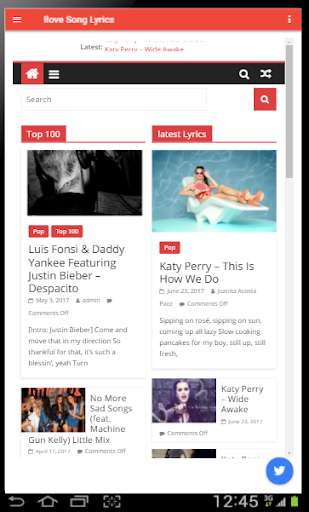 Run android online APK Ilove Song Lyrics from MyAndroid or emulate Ilove Song Lyrics using MyAndroid
