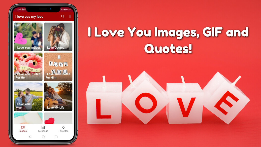 Run android online APK I Love You Images Gif from MyAndroid or emulate I Love You Images Gif using MyAndroid
