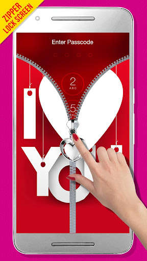 Emulate Android APK I Love You Zipper Lock Screen Emulate Android APK I Love You Zipper Lock Screen