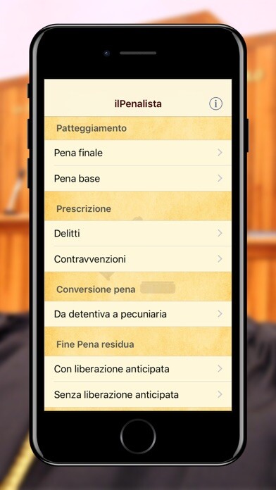 Emulate iPhone app ilPenalista using MyAndroid
