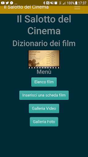 Run android online APK Il Salotto del Cinema from MyAndroid or emulate Il Salotto del Cinema using MyAndroid Run android online APK Il Salotto del Cinema from MyAndroid or emulate Il Salotto del Cinema using MyAndroid