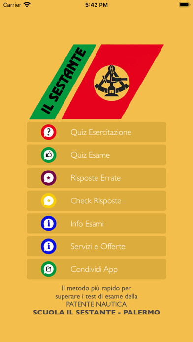 Emulate iPhone app Il Sestante using MyAndroid