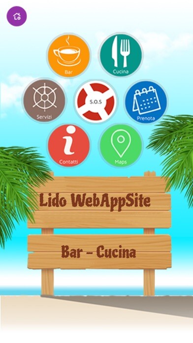 Emulate iPhone app Il Tuo Lido using MyAndroid