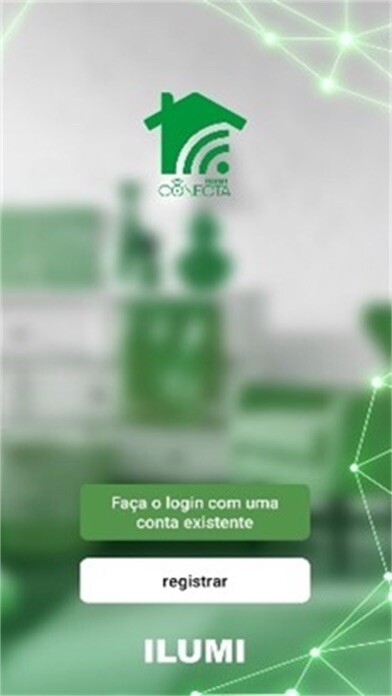 Emulate iPhone app Ilumi Conecta using MyAndroid