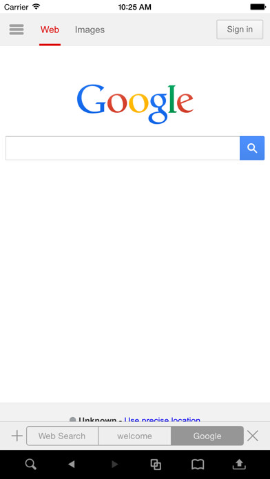 Emulate iPhone app iLunascape Web Browser ( old version ) using MyAndroid