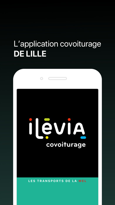 Emulate iPhone app ilévia covoiturage using MyAndroid