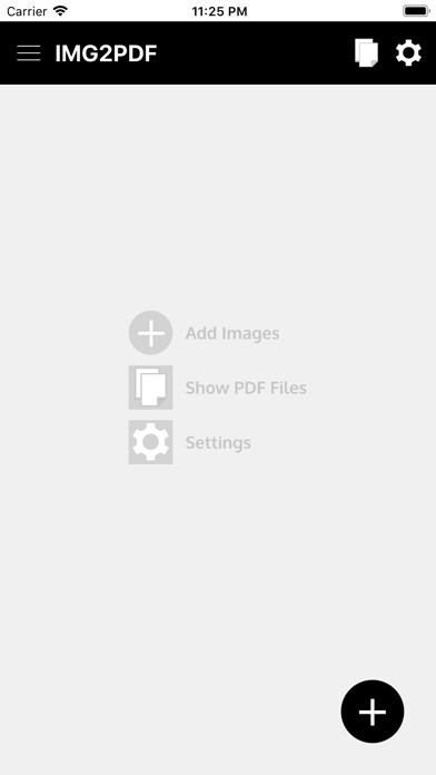 Emulate iPhone app Image2PDF using MyAndroid