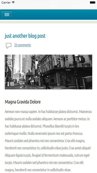 Emulate iPhone app ImageBlocker - Web No Images using MyAndroid