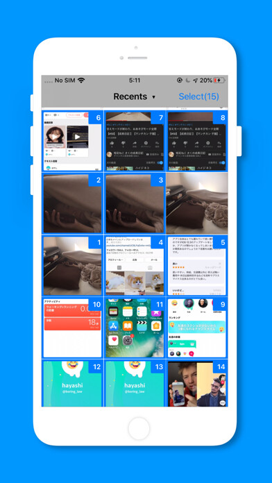 Emulate iPhone app Image Compress & Resize Easily using MyAndroid