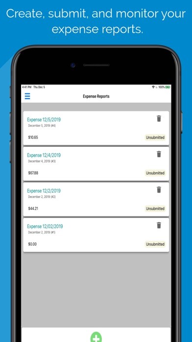 Emulate iPhone app ImageDirector Expenses using MyAndroid
