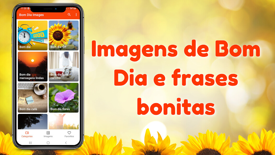 Run android online APK Imagem com Mensagem de Bom Dia from MyAndroid or emulate Imagem com Mensagem de Bom Dia using MyAndroid