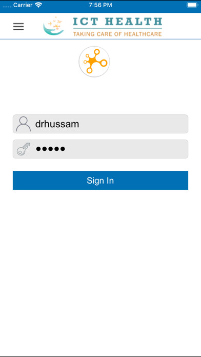 Emulate iPhone app ImageNetRad Notification App using MyAndroid
