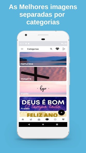 Run android online APK Imagens de Status Evangélicas - Comunidade Gospel from MyAndroid or emulate Imagens de Status Evangélicas - Comunidade Gospel using MyAndroid