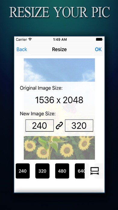 Emulate iPhone app Image Resizer ADVANCED - Photo Resize Editor To Reshape pictures and Photos using MyAndroid Emulate iPhone app Image Resizer ADVANCED - Photo Resize Editor To Reshape pictures and Photos using MyAndroid