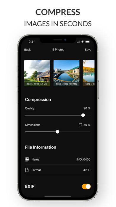 Emulate iPhone app Image Resizer - Photo Compress using MyAndroid Emulate iPhone app Image Resizer - Photo Compress using MyAndroid