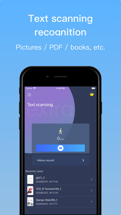 Emulate iPhone app Image scanner - pdf to text using MyAndroid Emulate iPhone app Image scanner - pdf to text using MyAndroid