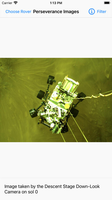 Emulate iPhone app Images of Mars using MyAndroid Emulate iPhone app Images of Mars using MyAndroid