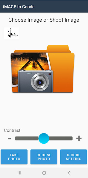 Run android online APK iMage to Gcode from MyAndroid or emulate iMage to Gcode using MyAndroid