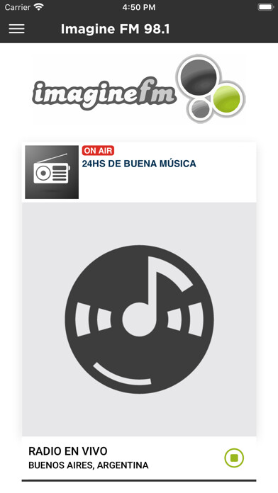 Emulate iPhone app Imagine FM 98.1 using MyAndroid Emulate iPhone app Imagine FM 98.1 using MyAndroid