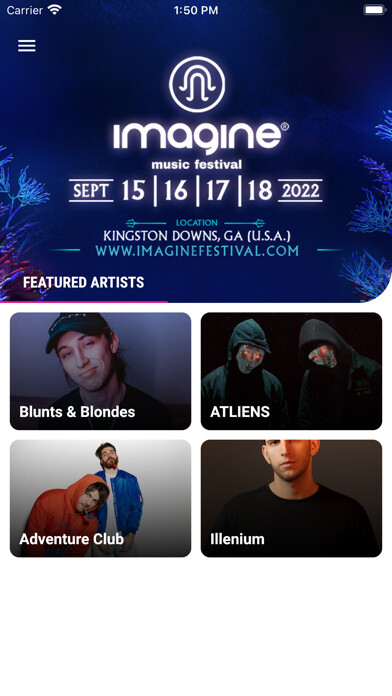 Run android online APK Imagine Music Festival from MyAndroid or emulate Imagine Music Festival using MyAndroid