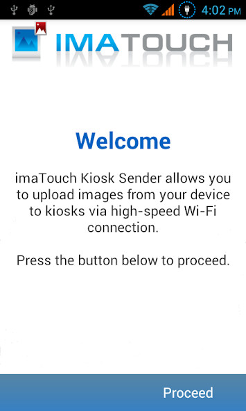 Emulate Android APK imaTouch Kiosk Sender