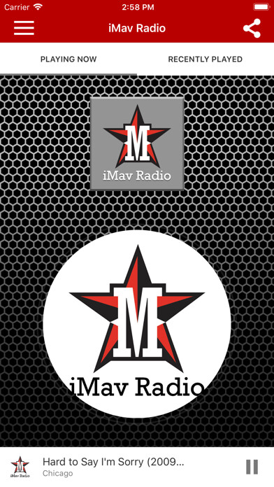 Emulate iPhone app iMav Radio using MyAndroid