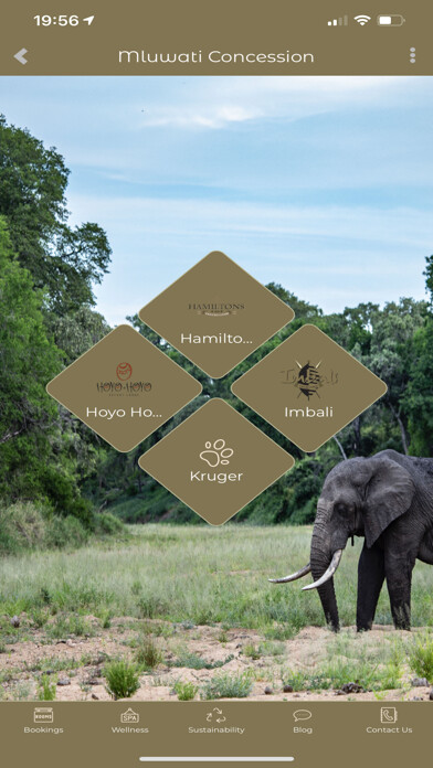 Emulate iPhone app Imbali Safari Lodges using MyAndroid Emulate iPhone app Imbali Safari Lodges using MyAndroid