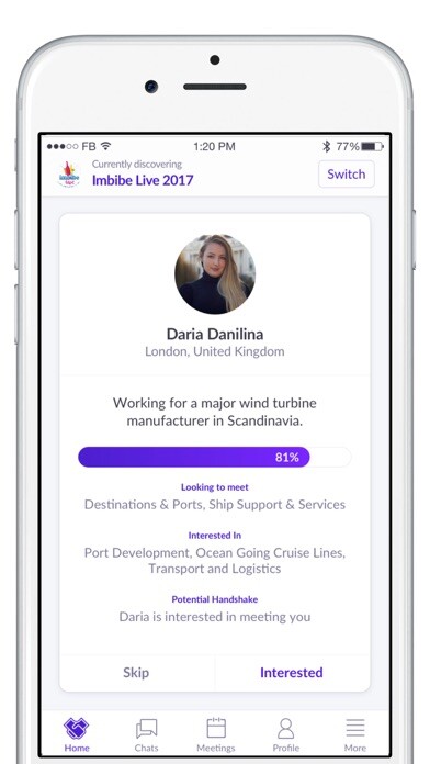 Emulate iPhone app Imbibe Live using MyAndroid