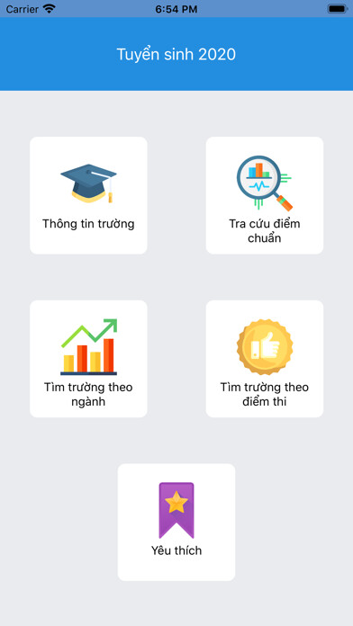 Emulate iPhone app Điểm Chuẩn using MyAndroid Emulate iPhone app Điểm Chuẩn using MyAndroid