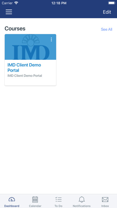 Emulate iPhone app IMD Learning App using MyAndroid