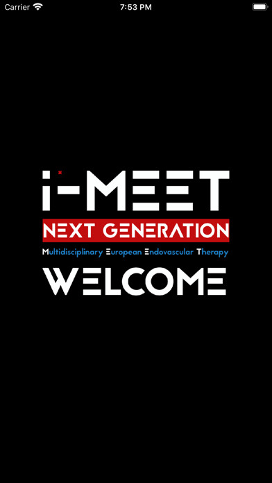 Emulate iPhone app i-MEET 2020 using MyAndroid