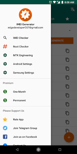 Run android online APK IMEI Generator from MyAndroid or emulate IMEI Generator using MyAndroid Run android online APK IMEI Generator from MyAndroid or emulate IMEI Generator using MyAndroid