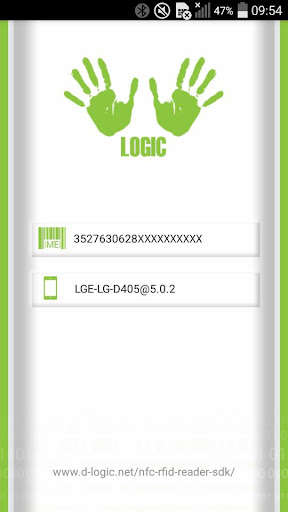 Run android online APK IMEI via NFC from MyAndroid or emulate IMEI via NFC using MyAndroid