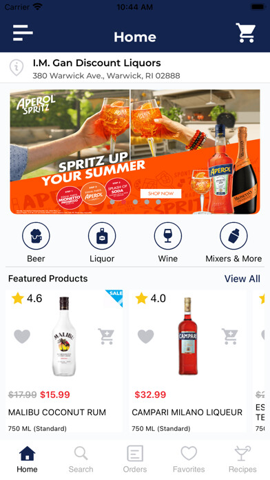 Emulate iPhone app I.M. Gan Discount Liquor using MyAndroid Emulate iPhone app I.M. Gan Discount Liquor using MyAndroid