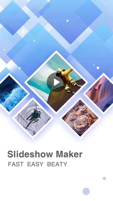 Emulate iPhone app imgSlides - Slideshow Maker using MyAndroid