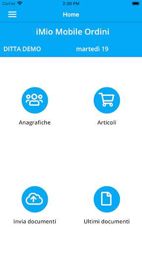 Run android online APK iMio Mobile Ordini from MyAndroid or emulate iMio Mobile Ordini using MyAndroid