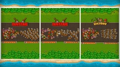 Emulate iPhone app Immense Army RPG Clicking Game using MyAndroid