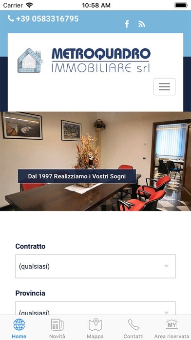 Emulate iPhone app Immobiliare Metroquadro using MyAndroid Emulate iPhone app Immobiliare Metroquadro using MyAndroid