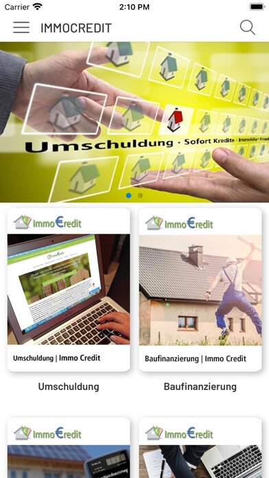 Emulate iPhone app ImmoCredit using MyAndroid Emulate iPhone app ImmoCredit using MyAndroid
