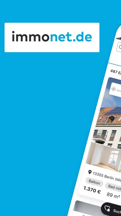 Emulate iPhone app immonet Immobilien Suche using MyAndroid
