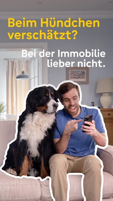 Emulate iPhone app immowelt - Immobiliensuche using MyAndroid