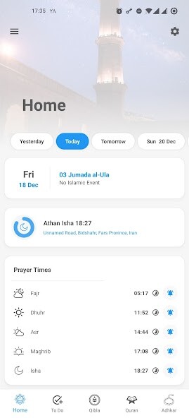 Run android online APK Im Muslim - PrayerTimes, Azan, Quran, Qibla, ToDo from MyAndroid or emulate Im Muslim - PrayerTimes, Azan, Quran, Qibla, ToDo using MyAndroid