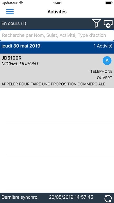Emulate iPhone app iMob Contact using MyAndroid
