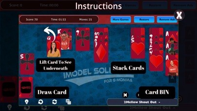 Emulate iPhone app iModel Solitaire using MyAndroid
